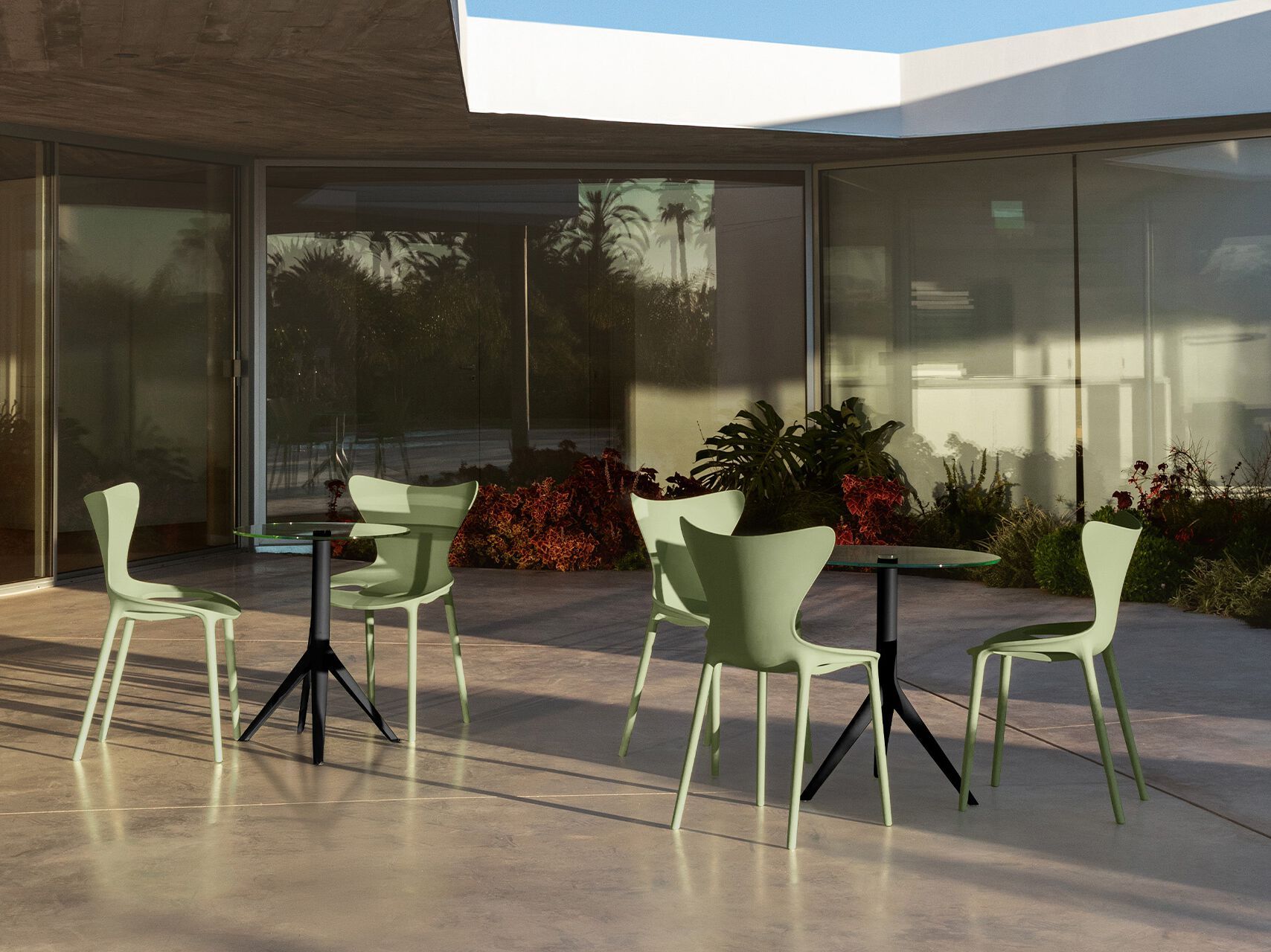 Полипропиленовый садовый стул Vondom любовь ARCH-00117546 - Вид №5