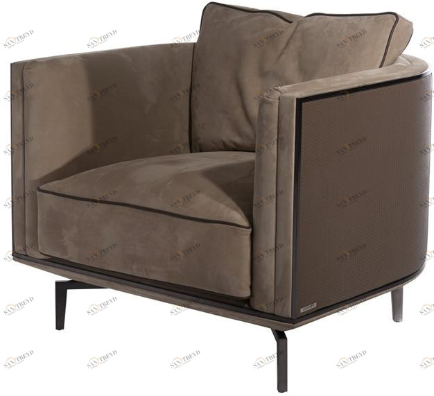 Visionnaire Кресло из ткани с подлокотниками Backstage sun-id-1390096