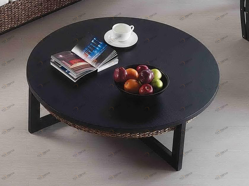 Host & Home Круглый деревянный журнальный столик Performax sun-id-1506595