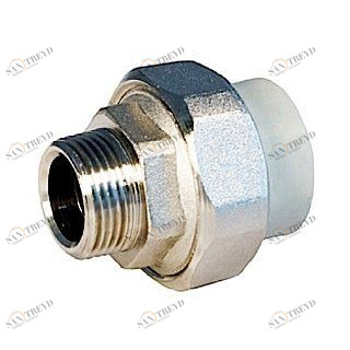 Муфта разъемная KALDE D50х1 1/2" НР белая 3252TUM501B00