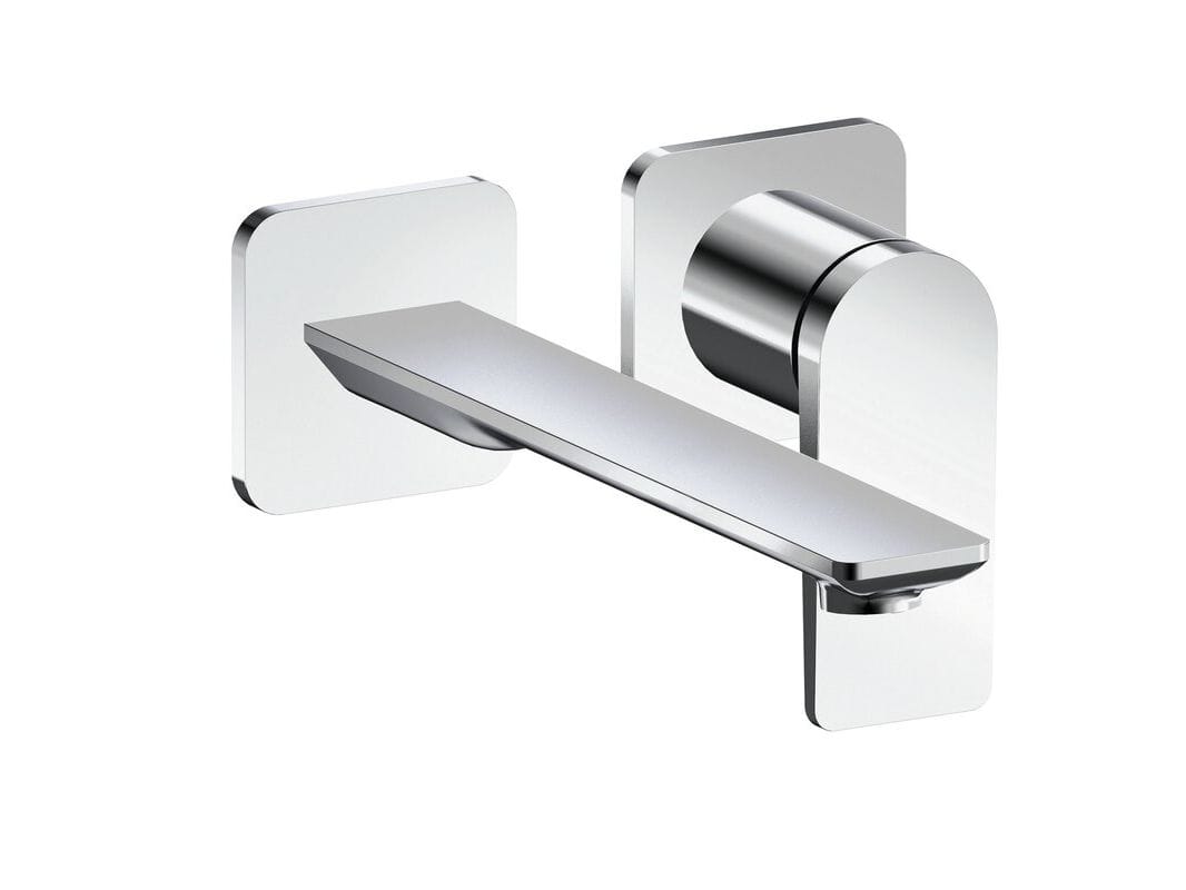 Настенный смеситель для раковины с 2 отверстиями без слива CRISTINA Rubinetterie Blade ARCH-00040147 - Вид №1
