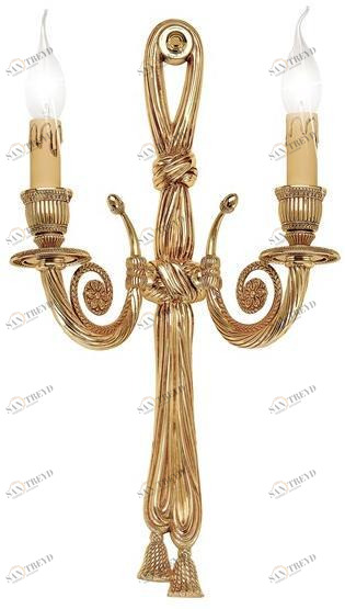 Possoni Illuminazione Французский золотой настенный светильник  382/a2 