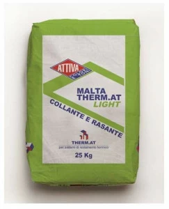 ATTIVA Клей и разглаживающая пудра на осветленной минеральной основе, цвет натуральный белый Malta