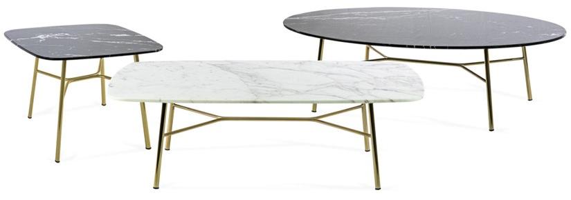 TrabA' Прямоугольный мраморный журнальный столик sun-id-1367724 - Вид №3