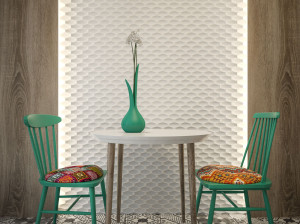 Трехмерное гипсовое покрытие