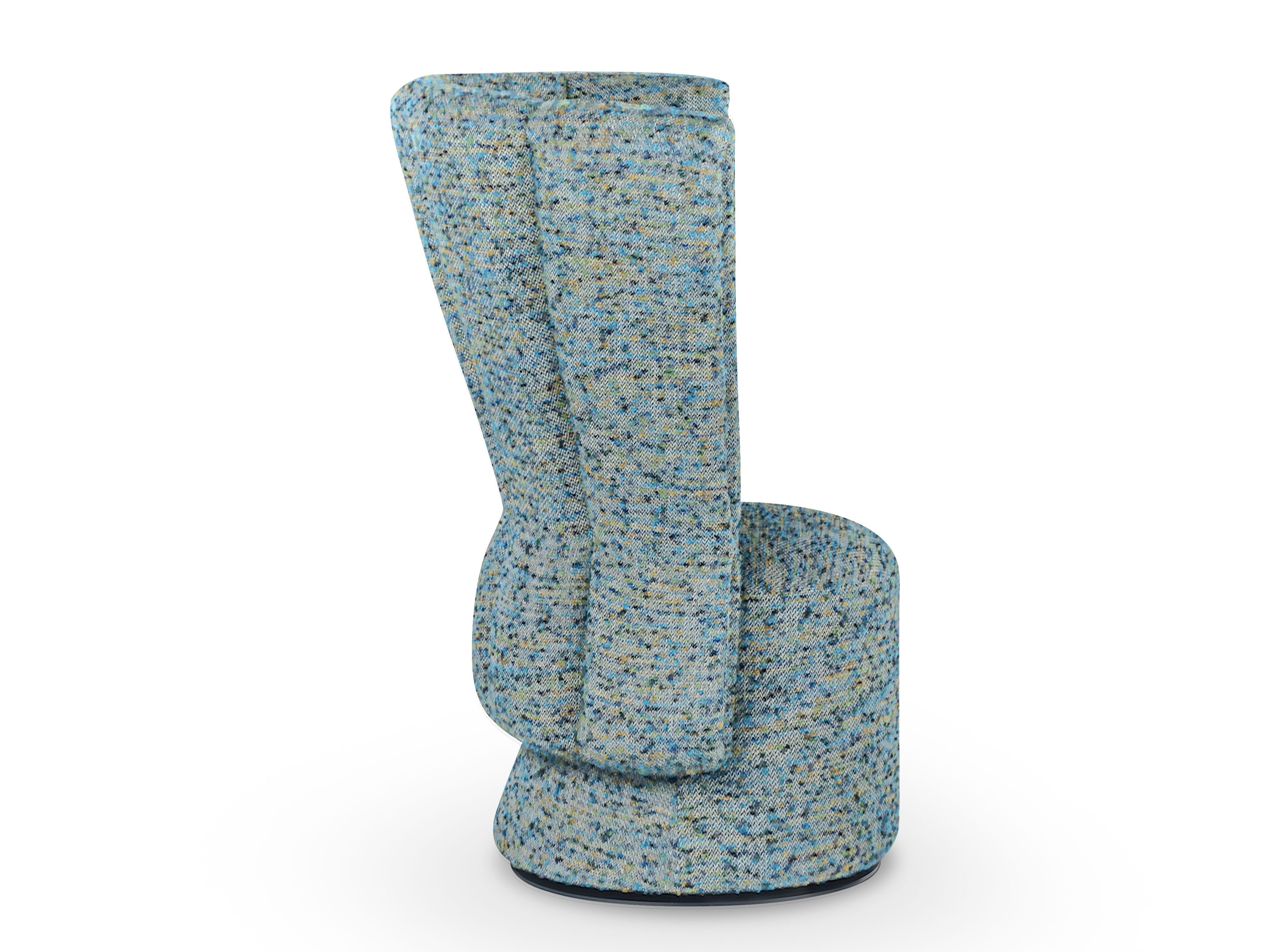 Поворотный стул из ткани с высокой спинкой Calia Italia Superior ARCH-00039421 - Вид №2