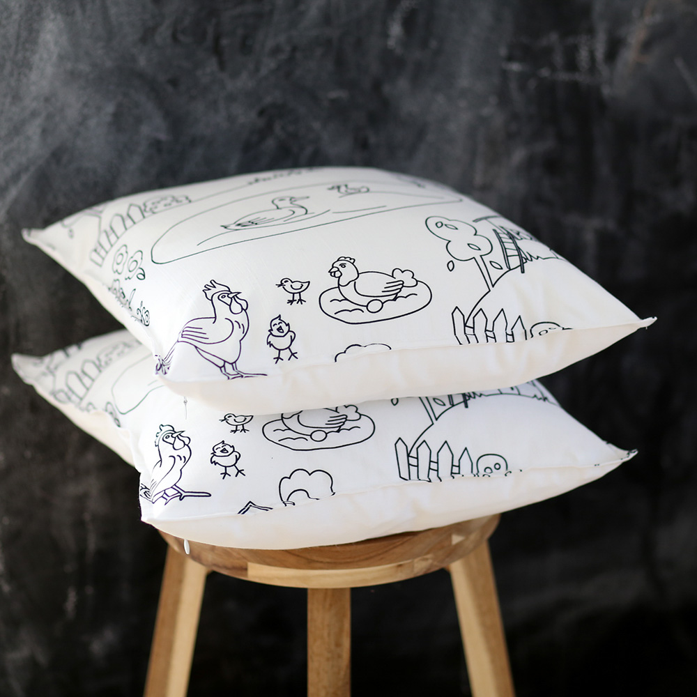 Подушка под раскраску Painter VAMVIGVAM PAINTER 281826 Белый Santreyd - Вид №8