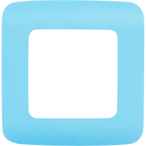 Рамка для розеток и выключателей Lexman Cosy 1 пост, цвет темная бирюза