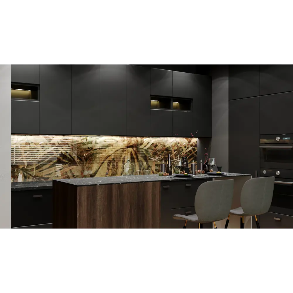 Стеновая панель Tropical Rusty 240x0.4x60 см АКП цвет коричневый 89199613 STLM-2169521 ALUMOART  - Вид №2