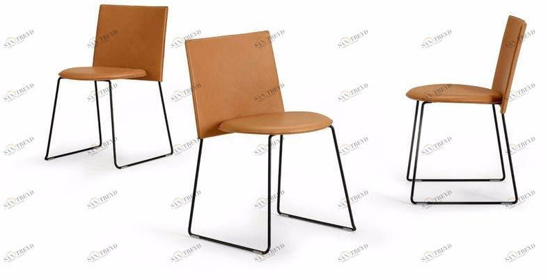 Offecct Санное кресло из кожи sun-id-1419280