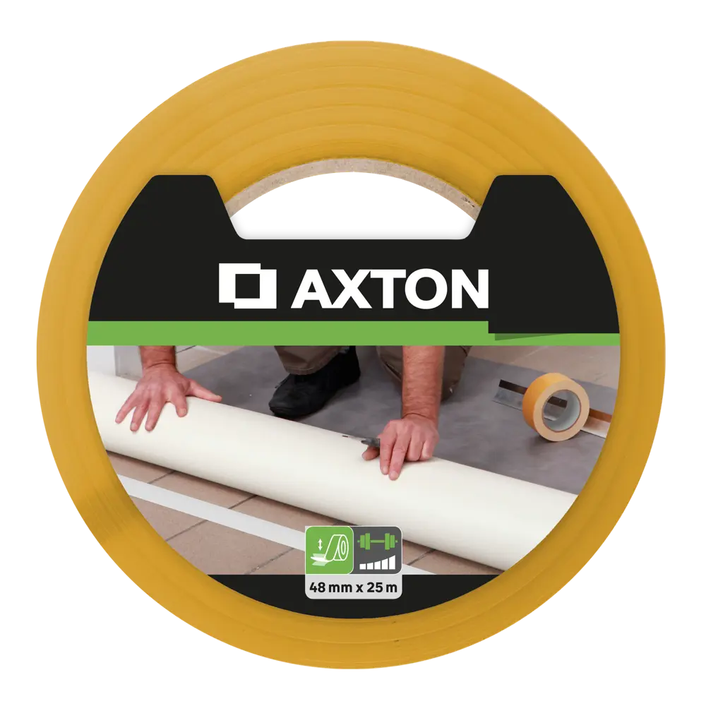 Двухсторонняя клейкая лента Axton 48ммх25м для ковровых покрытий STLM-2113664 - Вид №1