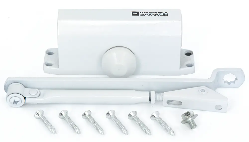 Доводчик дверной Фабрика Замков для плавного закрытия 15-25 кг 81964384