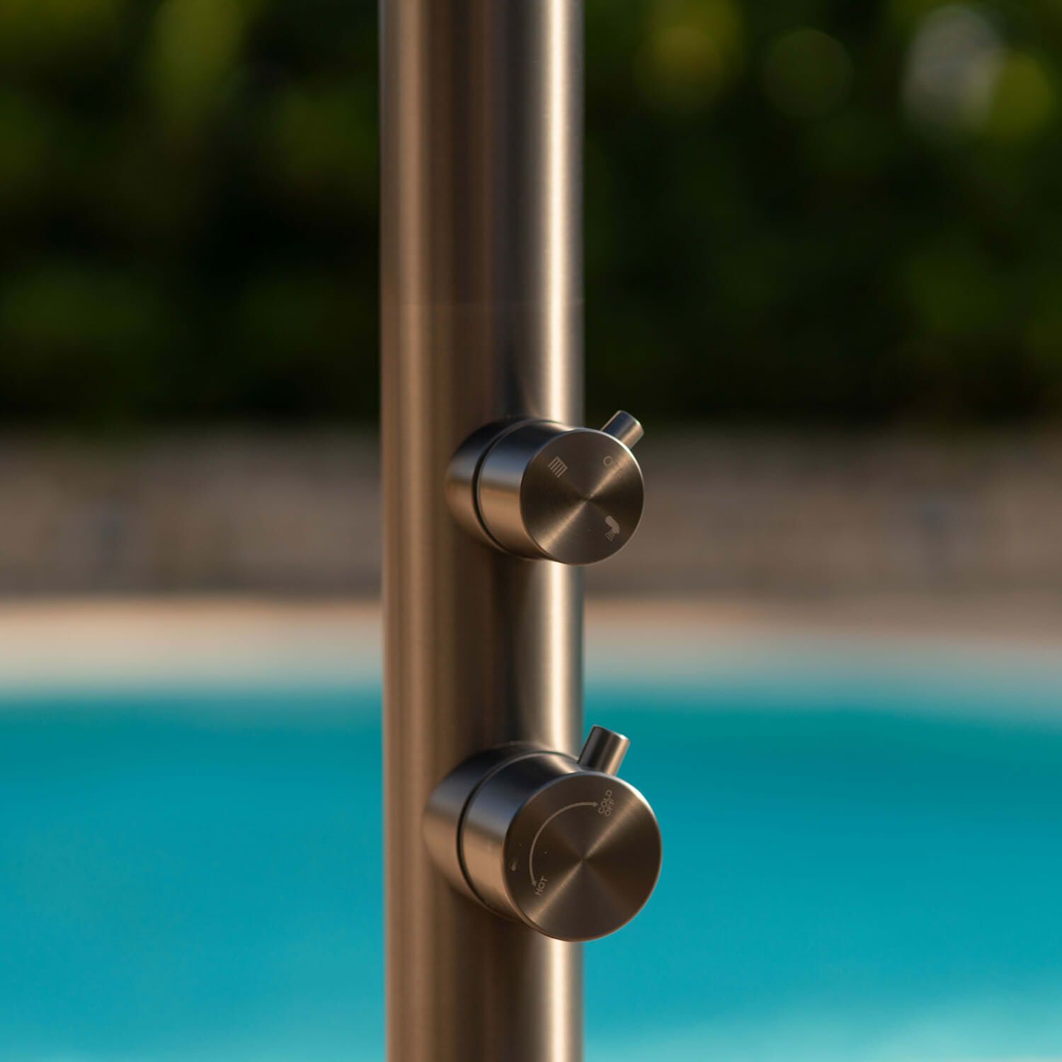 Открытый душ из нержавеющей стали с моющим средством для ног SINED QUARTU ARCH-00026913 - Вид №14