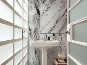 Wall&decò Водонепроницаемые обои из стекловолокна с эффектом мрамора Wet system 16