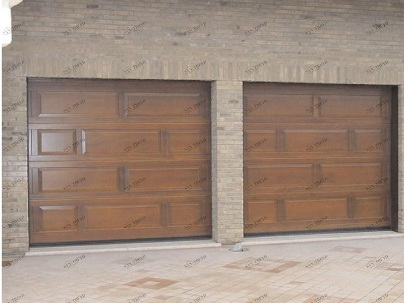 Breda Окуме гаражные ворота Wood sun-id-1351380