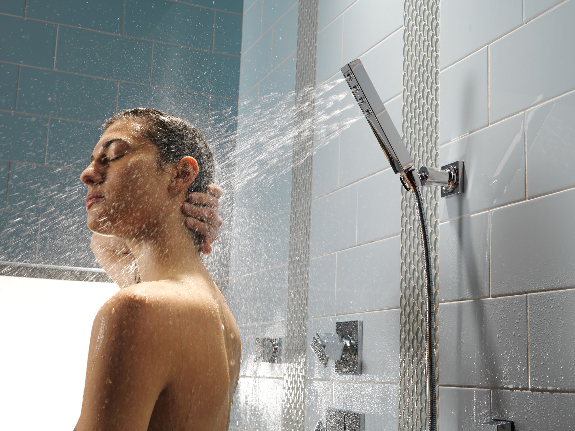 50150-PN Спрей для тела для поверхностного монтажа Delta Faucet Delta Полированный никель - Вид №20