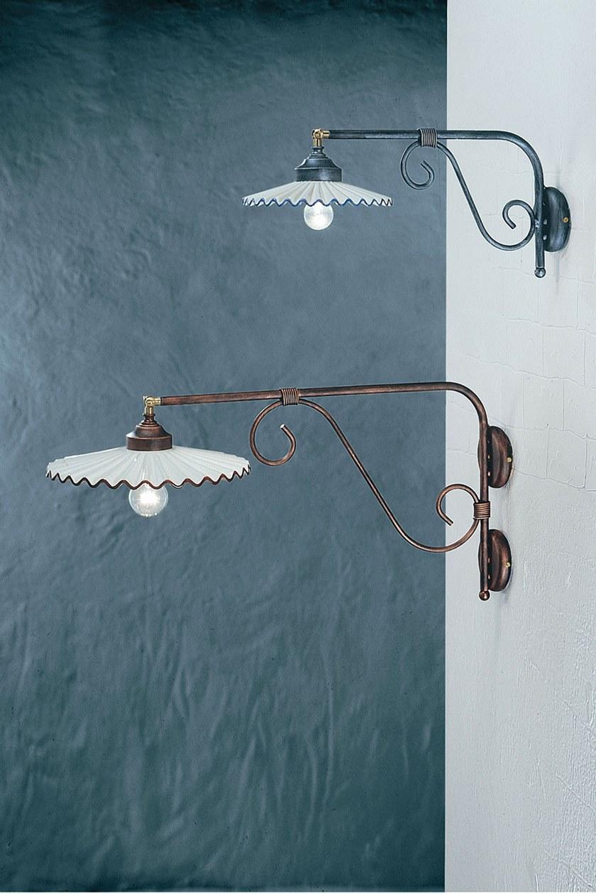 FERROLUCE Настенный светильник из керамики с фиксированным кронштейном L'aquila C166 - c167 - Вид №2