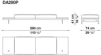 B&B Italia 3-х местный тканевый диван Dock sun-id-1376507 - Вид №147