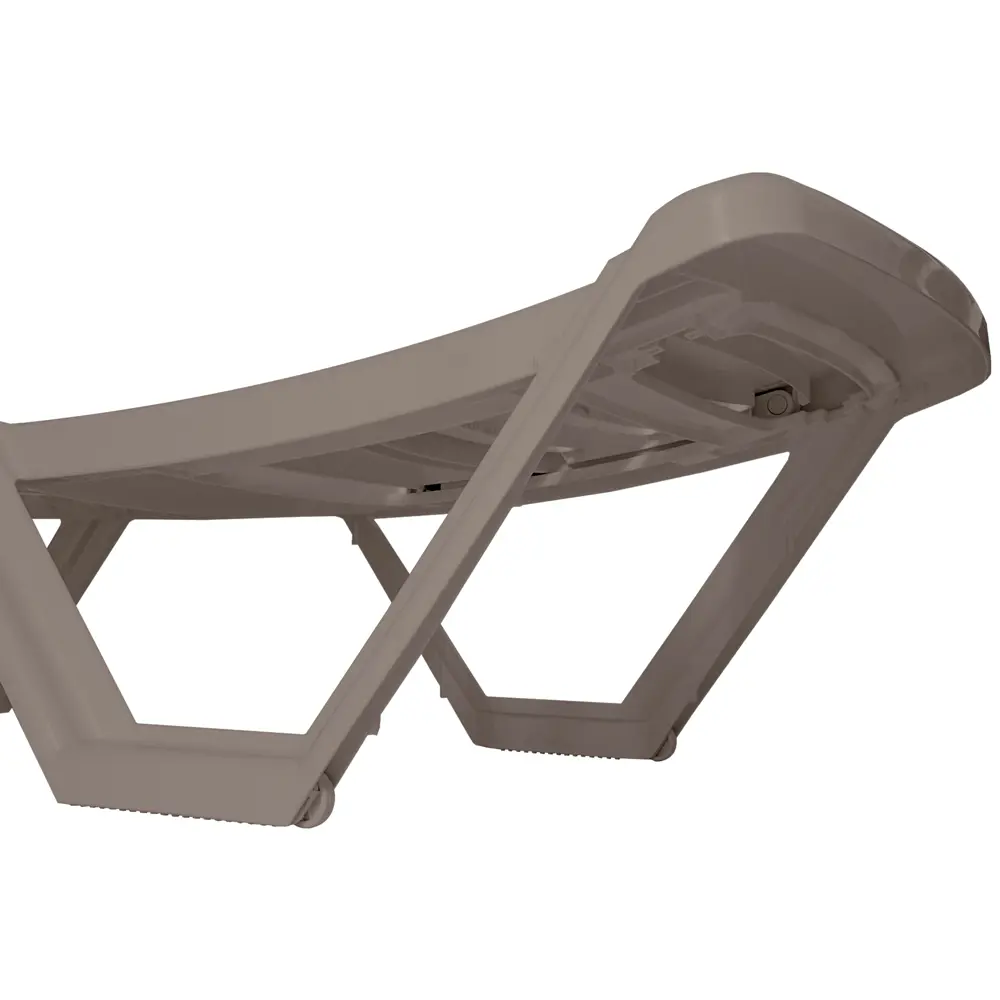 Шезлонг без подушки Элластик 187x32 см пластик коричневый Santreyd STLM-2163477 - Вид №4