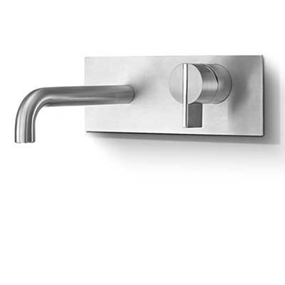 INS 035 Настенный Смеситель Для Умывальника Linki INSERT Сталь INS 035 L 273