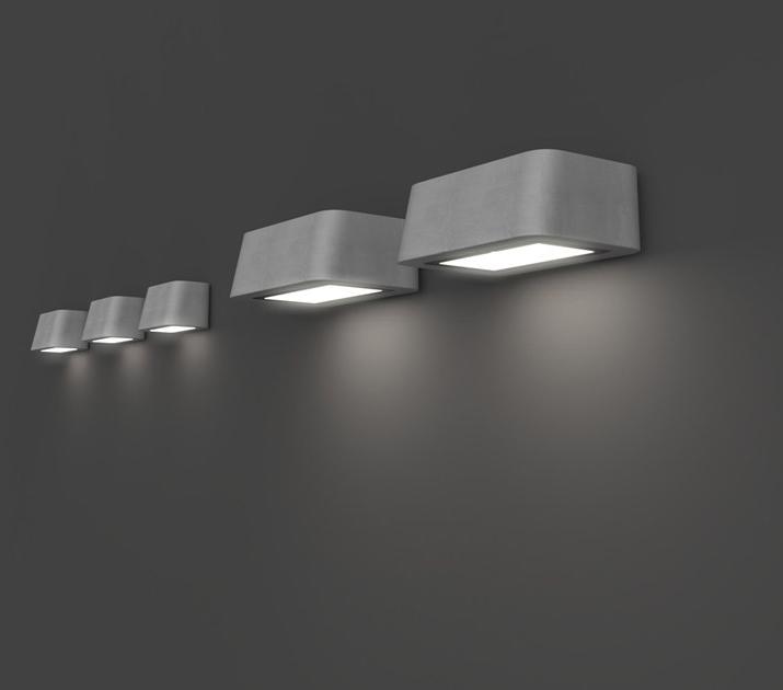 Neri Цементный светодиодный уличный настенный светильник Brenta sun-id-1457688 - Вид №1