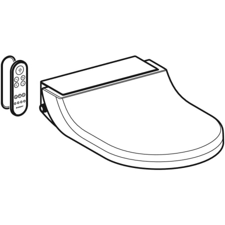 146.274.11.1 Крышка-биде Geberit AquaClean Tuma Comfort Geberit  - Вид №1