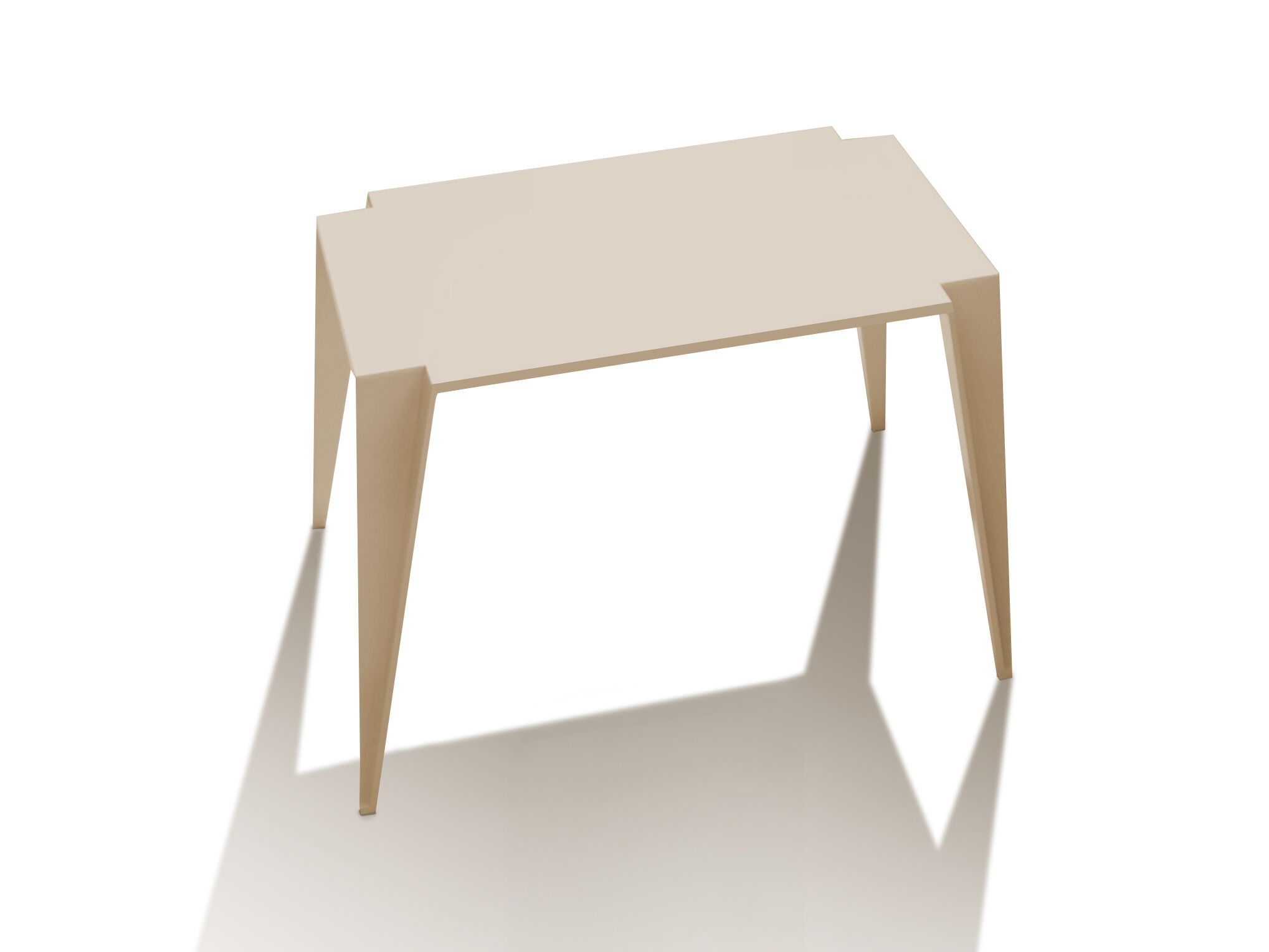 Алюминиевый штабелируемый прямоугольный журнальный столик Walters Avant ARCH-00143540