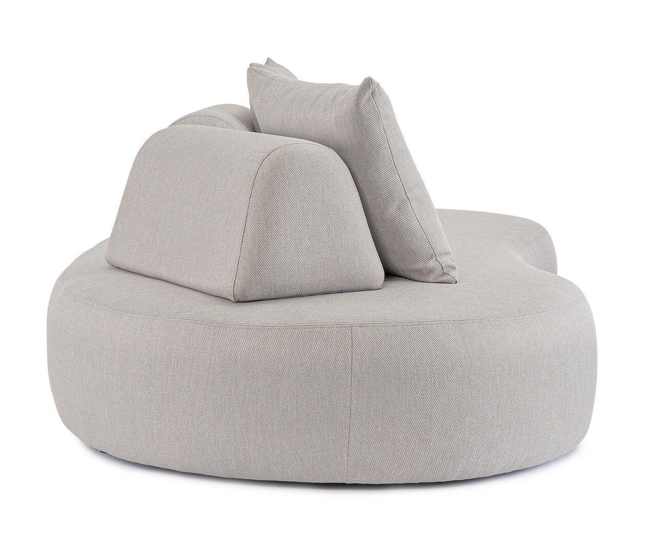 Тканевый изогнутый съемный садовый диван BIZZOTTO COOPER ARCH-00134667 - Вид №15