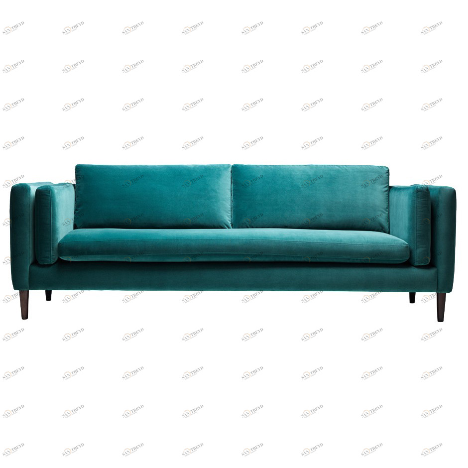 Диван Orella прямой бирюзовый ICON DESIGNE ORELLA 178071 Зеленый 