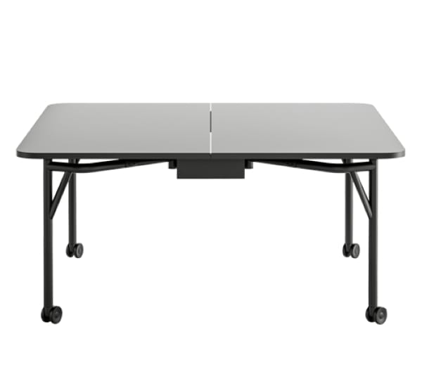Квадратный складной стол из ламината на колесах Howe Folding Surfaces ARCH-00102855 - Вид №1