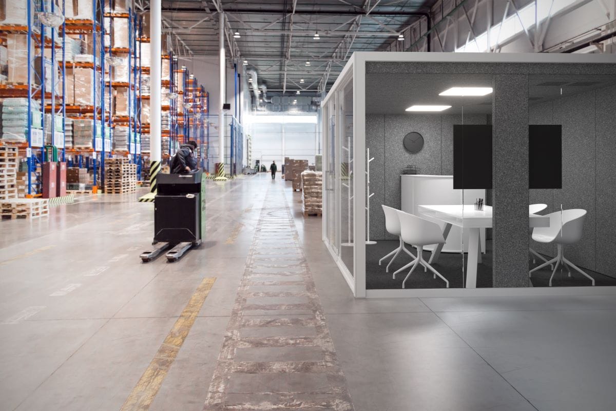 Многосторонняя акустическая офисная кабина со встроенным освещением Vetrospace VETROSPACE XXL ARCH-00151626 - Вид №3