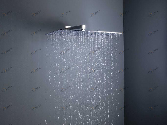 tender rain Настенная лейка душа из латуни с держателем с системой защиты от известкового налета sun-id-1471299