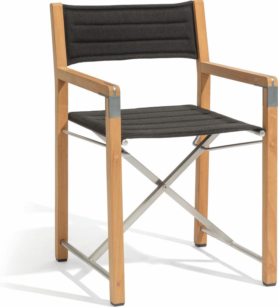 Стул текстиль teak экрю Manutti Cross MNST117 - Вид №1