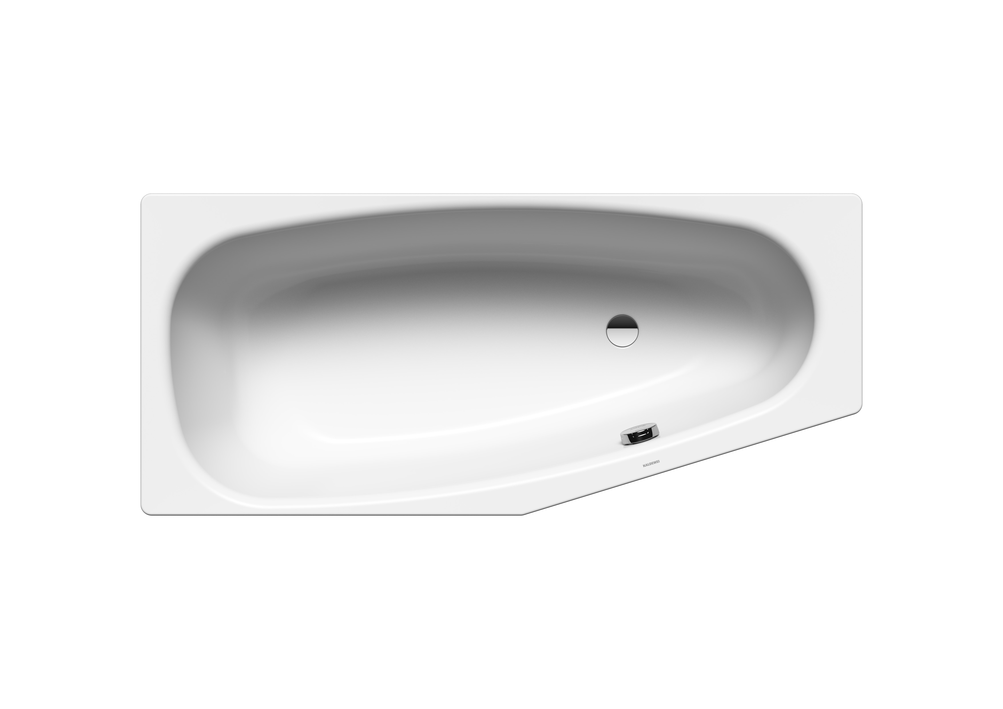 Ванна KALDEWEI Сталь эмалированная 830 1 альпийский белый 8301 - Вид №1