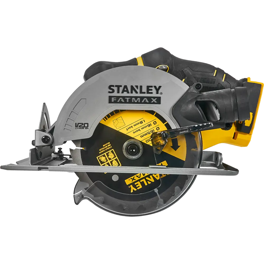 Пила циркулярная аккумуляторная Stanley SFMCS500M1KQW, 165 мм, 20 В Li-ion 1x4 Ач STANLEY FATMAX STLM-2160611 - Вид №1