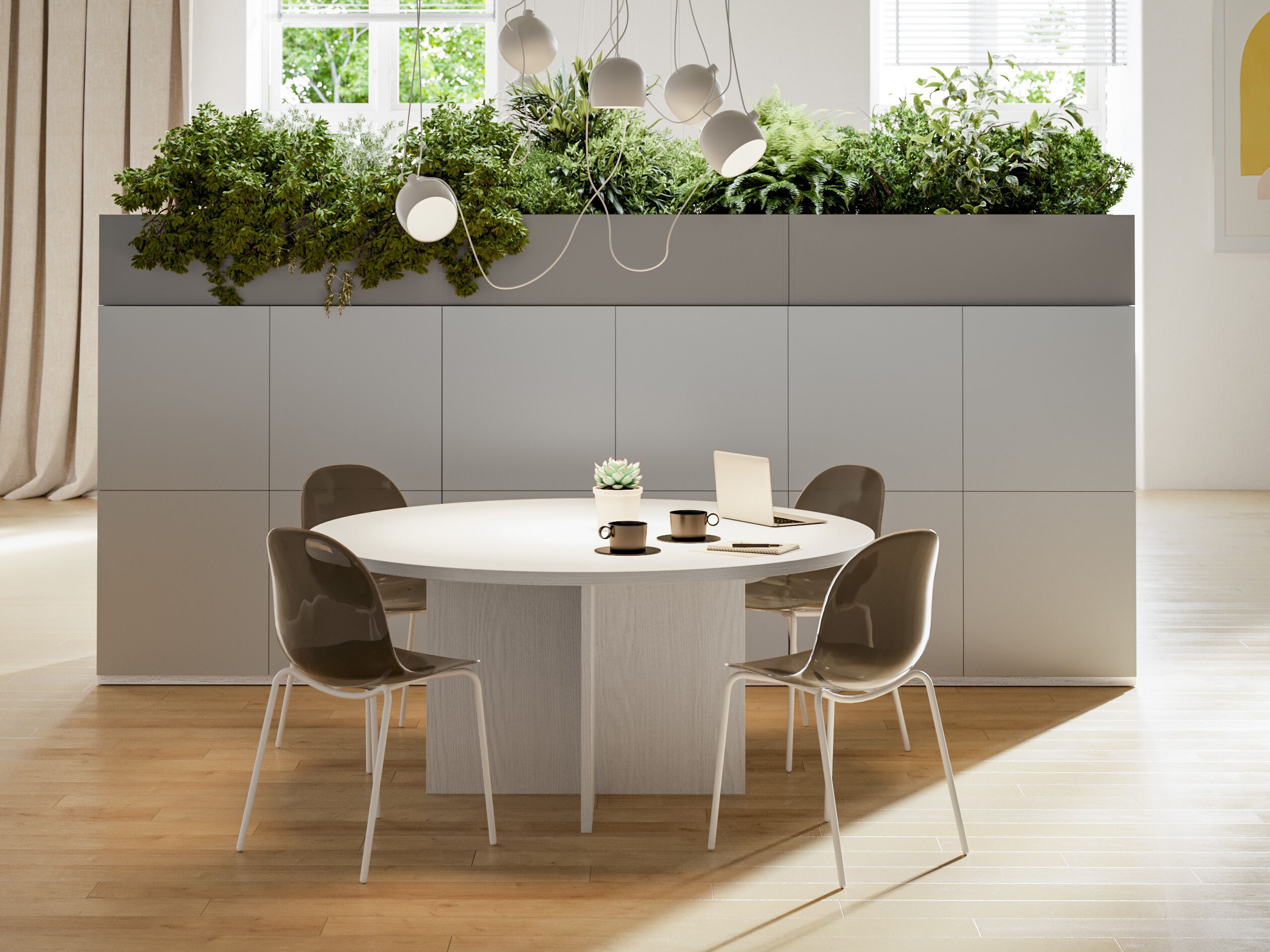 Круглый стол для встреч Giessegi OfficeTime ARCH-00051658 - Вид №1