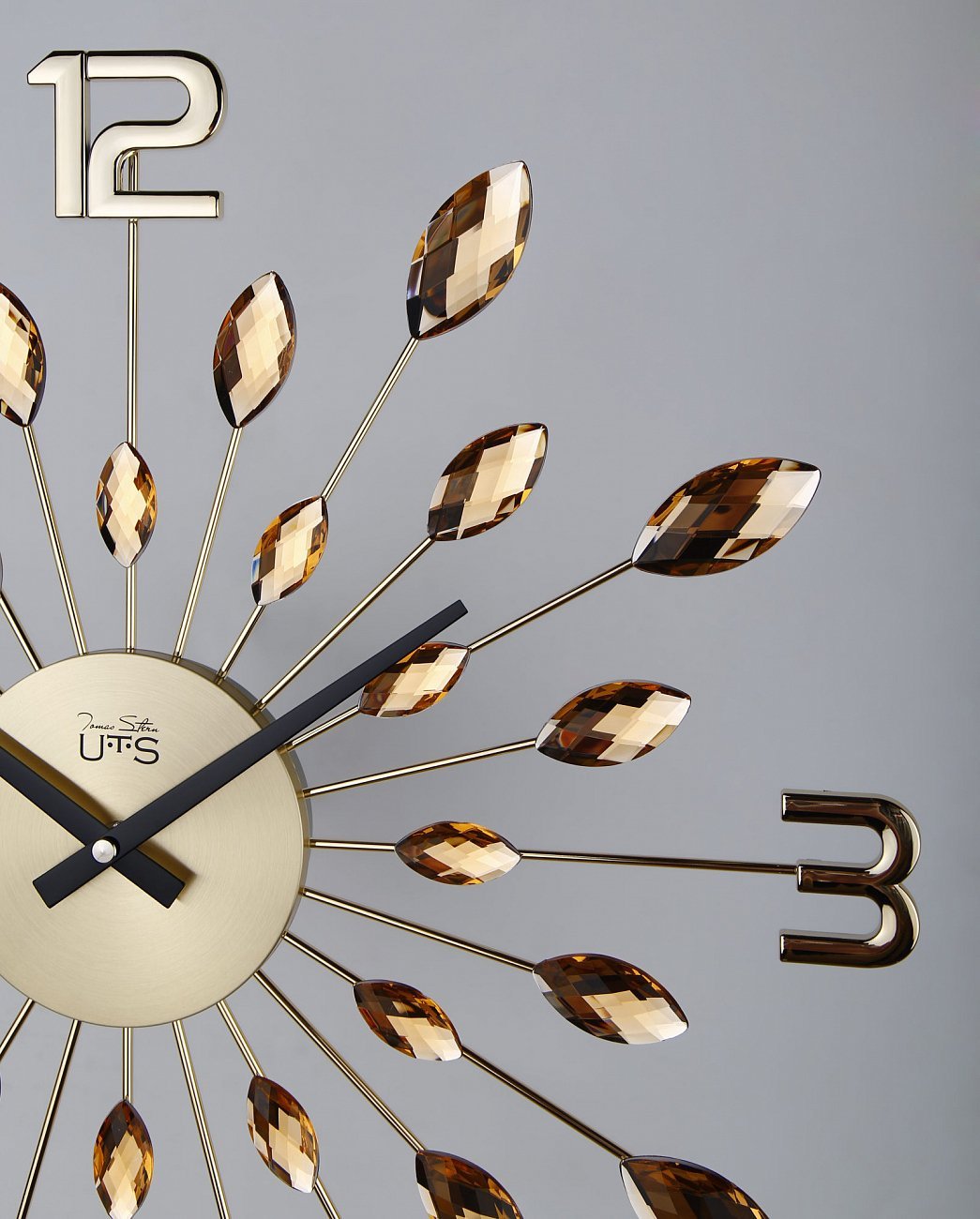 Часы-солнце настенные золотые Tomas Stern 8054 TOMAS STERN СОЛНЦЕ 00-3872759 Золото  - Вид №1