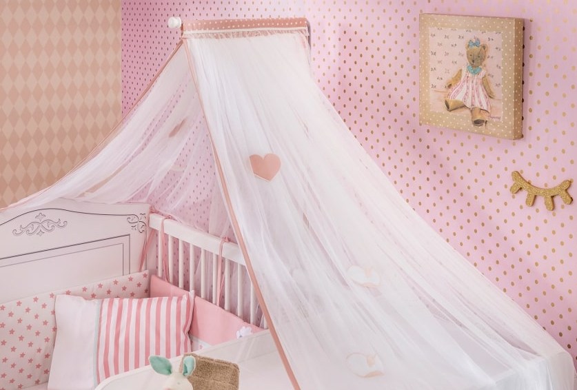 Балдахин на детскую кроватку Selena Baby CILEK SELENA BABY 00-3832095 Белый Santreyd  - Вид №1