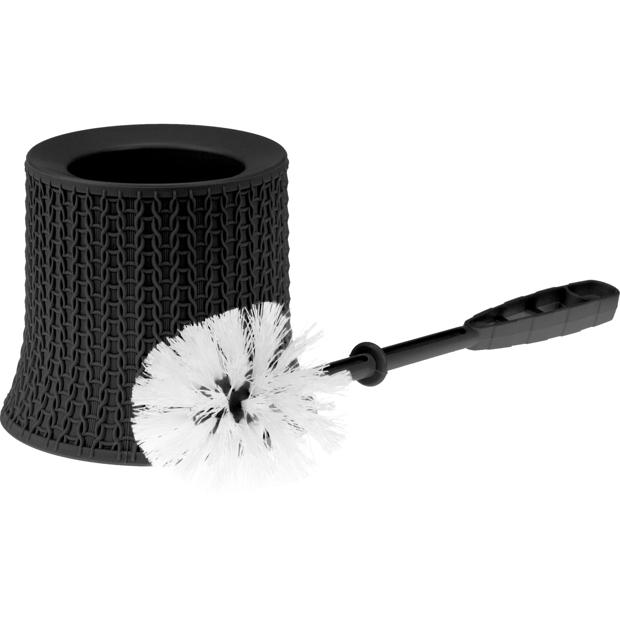 82184133 Ёрш для унитаза «» цвет графитовый Вязание Santreyd  - Вид №1