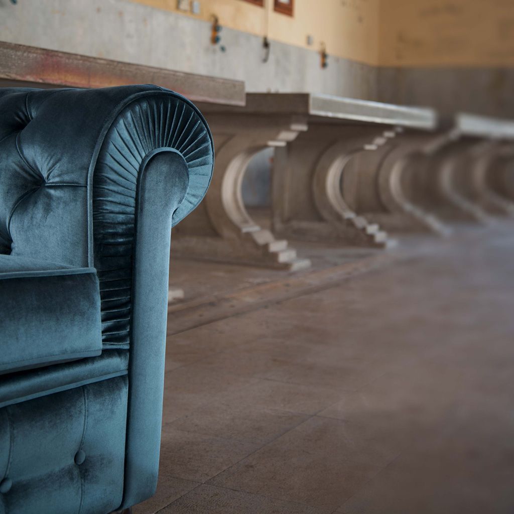 4-местный тканевый диван capitonné Domingo Salotti 800 ARCH-00112560 - Вид №2