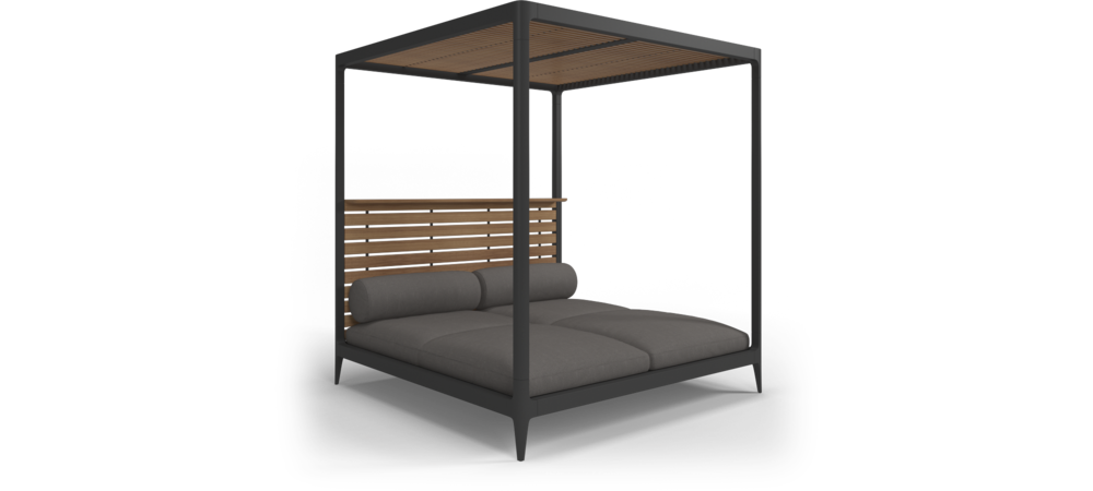 Lodge Cabana - Teak Back & Roof  Gloster Сидение Lodge