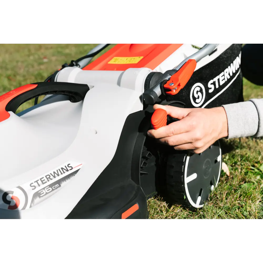 Газонокосилка электрическая Sterwins ELM2-36P-3W.4 1400 Вт 36 см STLM-2121290 - Вид №18