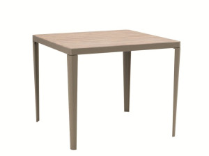 Квадратный садовый стол