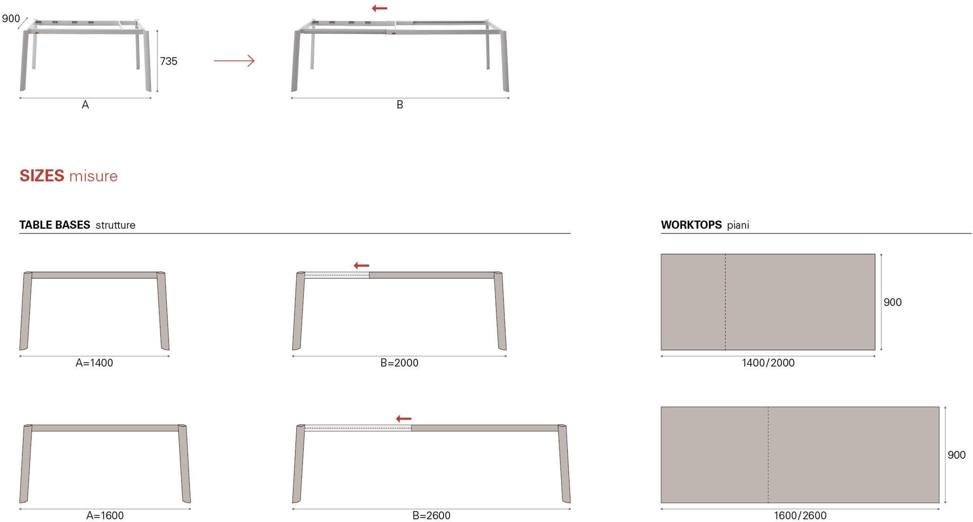 Nitesco Раздвижной прямоугольный стол Bordeaux sun-id-1411739 - Вид №3