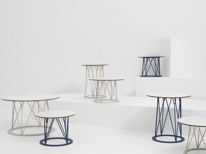 Garda Furniture Круглый садовый стол из HPL Ataman Ga05sm/ga05me/ga05la - Вид №4