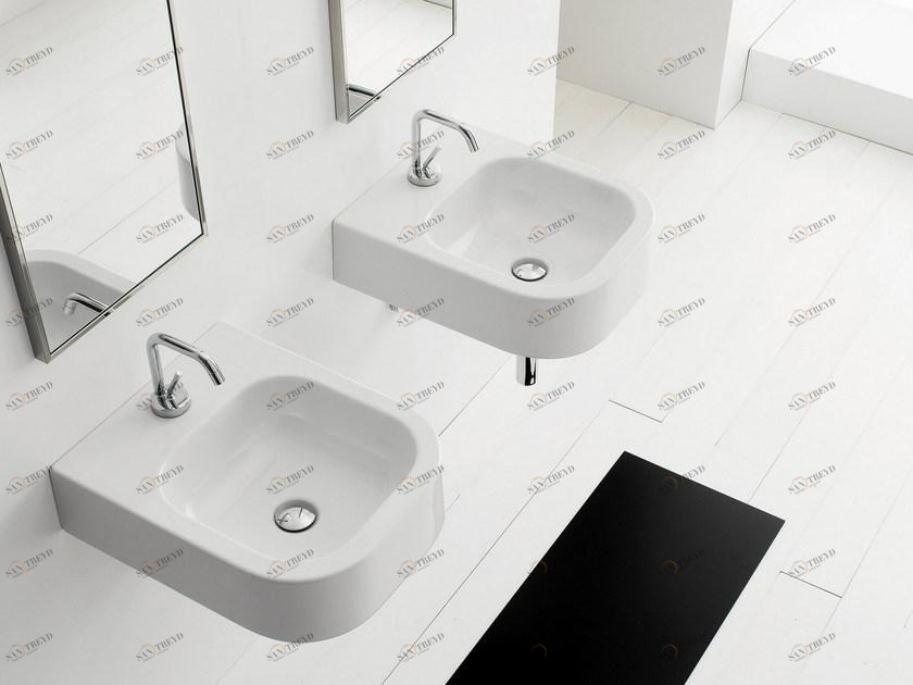 8047/b Накладная раковина на столешницу  овальная Scarabeo Ceramiche Next