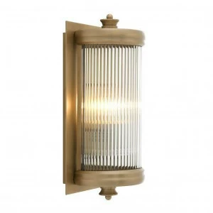 Светильник настенный золотистый Delight Collection Glorious 1 Brass KG0604W-1 brass DELIGHT COLLECTION  00-3882908 Золото