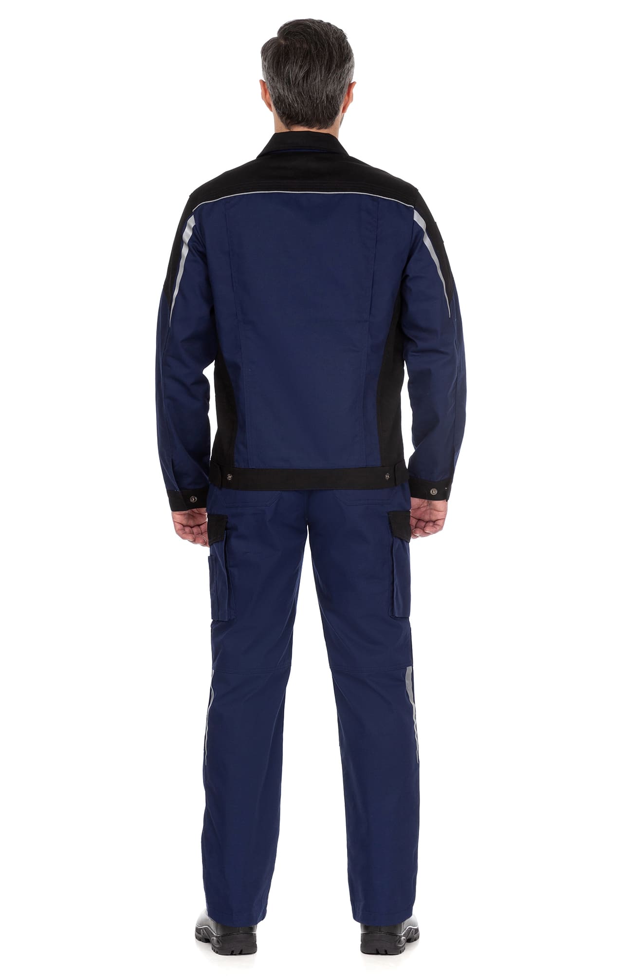 64626 Костюм  NEW 2 темно-синий с черным STATUS  Летняя спецодежда  размер 64-66/170-176  - Вид №20