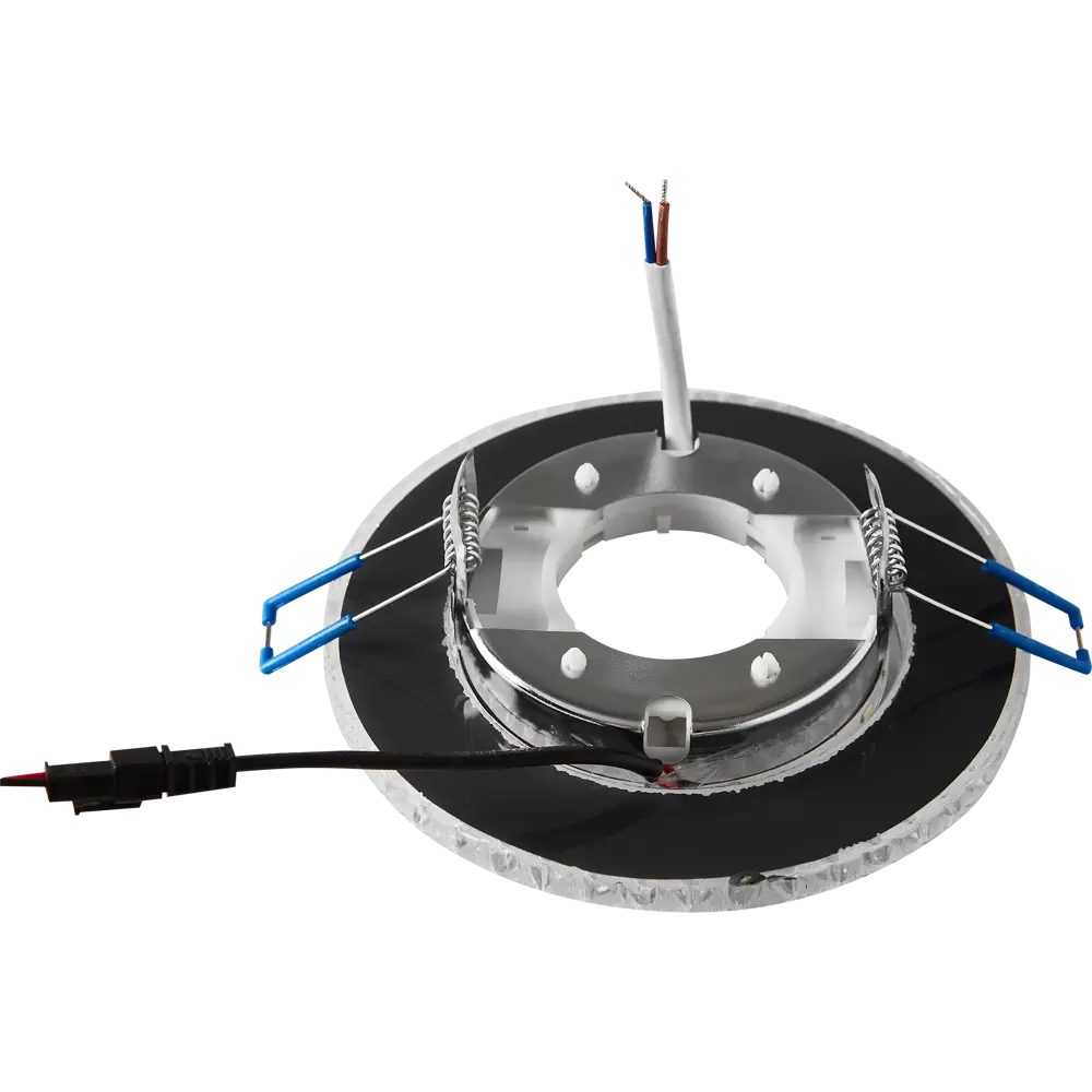 Светильник точечный встраиваемый Italmac Emilia 53 3 70 с LED-подсветкой под отверстие 85 мм, 5 м², цвет прозрачный 84593434 STLM-2025976  - Вид №6