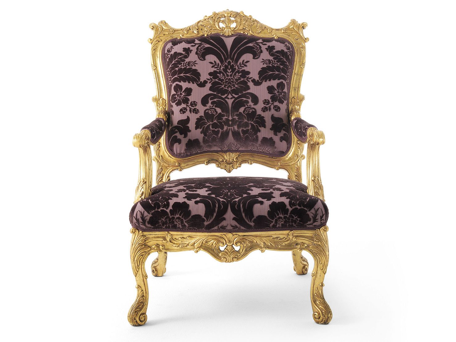 Тканевое кресло с подлокотниками OAK Галерея ARCH-00050863 - Вид №1